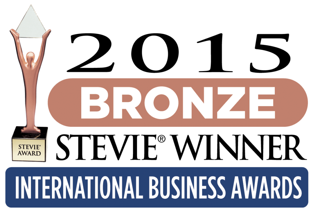 Bronze Stevie Award 2015